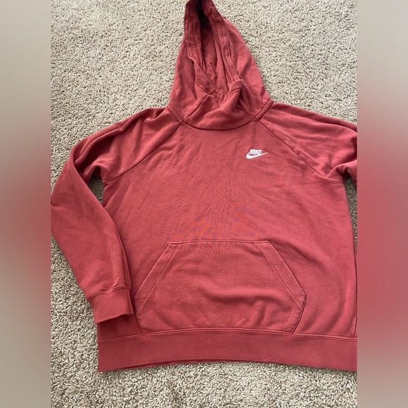 Nike Burgundy Hoodie - Picture 1 of 5